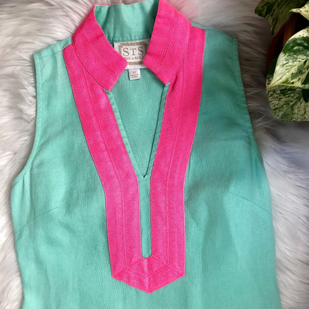 Sail to Stable Sleeveless Classic Tunic Dress | XS